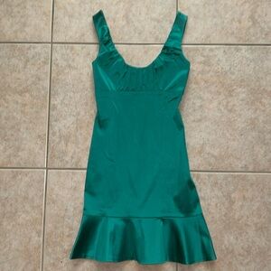 Arden B Satin Mini Dress